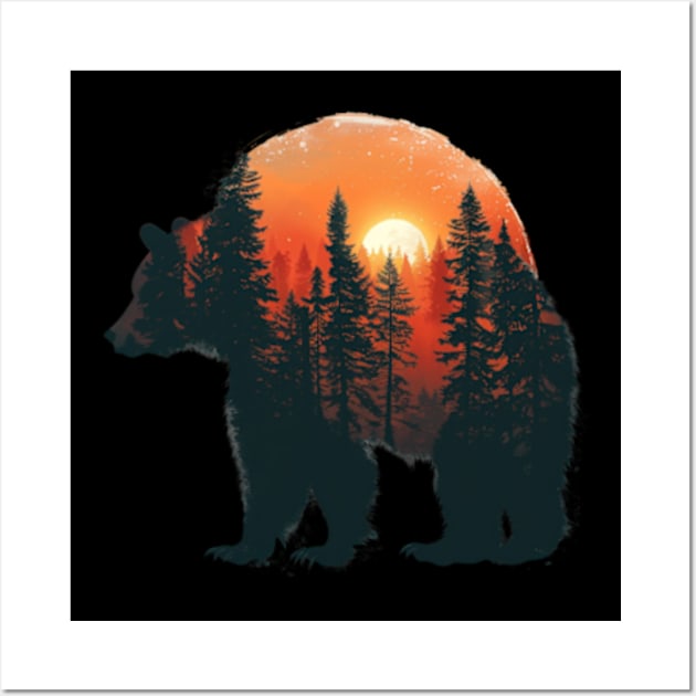 Grizzly Bear Influence Wall Art by BoazBerendse insect